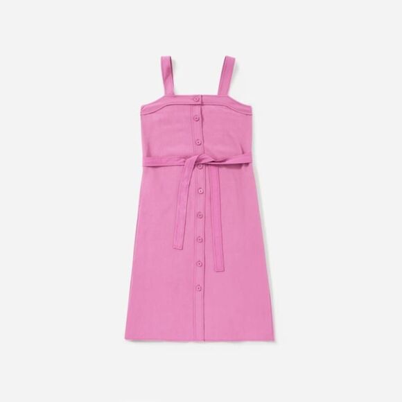 Everlane Pink Button Up Dress - Picture 1 of 11